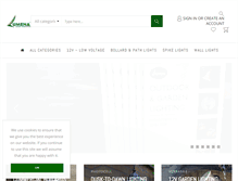 Tablet Screenshot of lumenalights.com